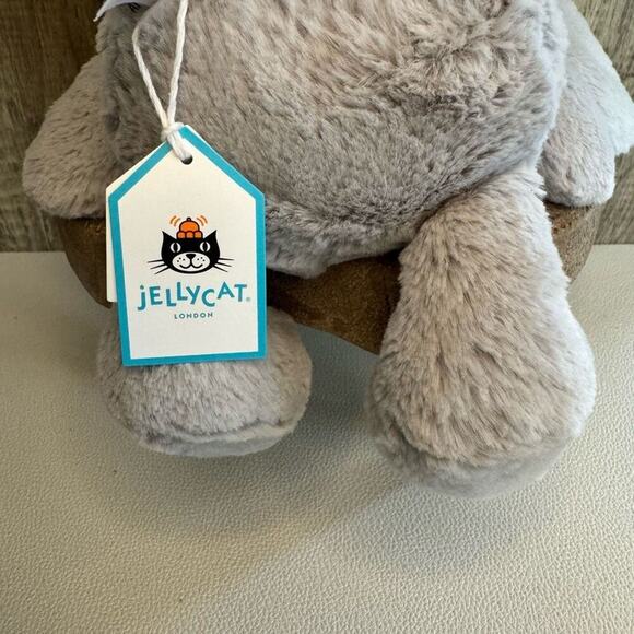 Jellycat Original Bashful Grey Bunny NEW FAST SHIP Medium - Picture 8 of 9